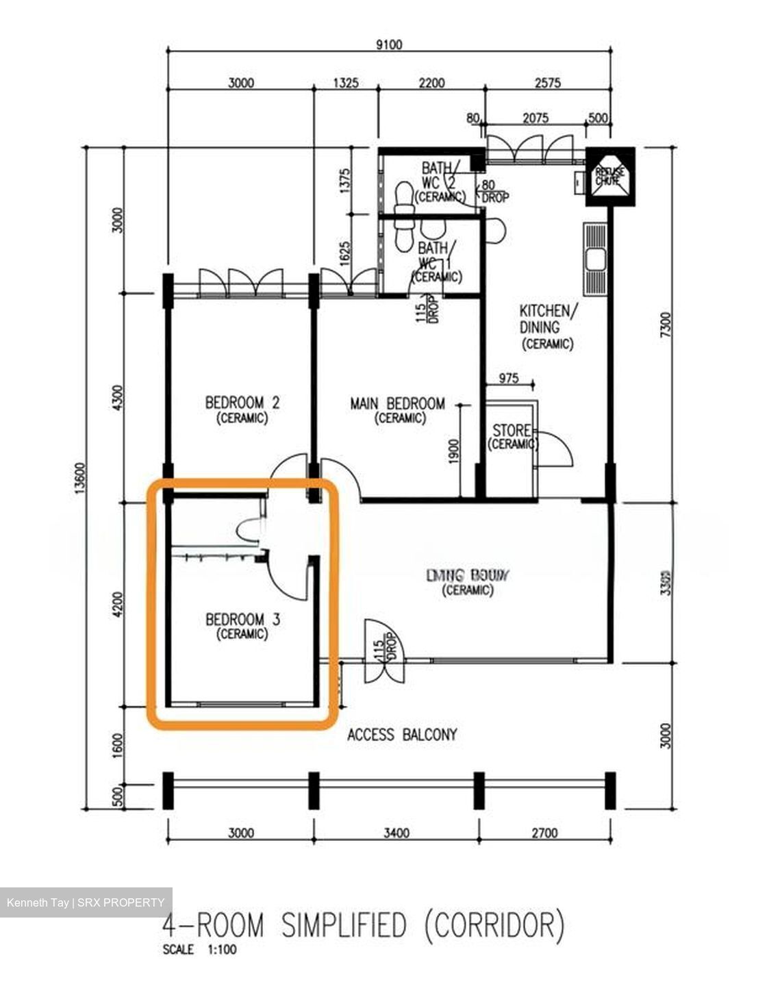 Blk 427 Yishun Avenue 11 (Yishun), HDB 4 Rooms #569210091